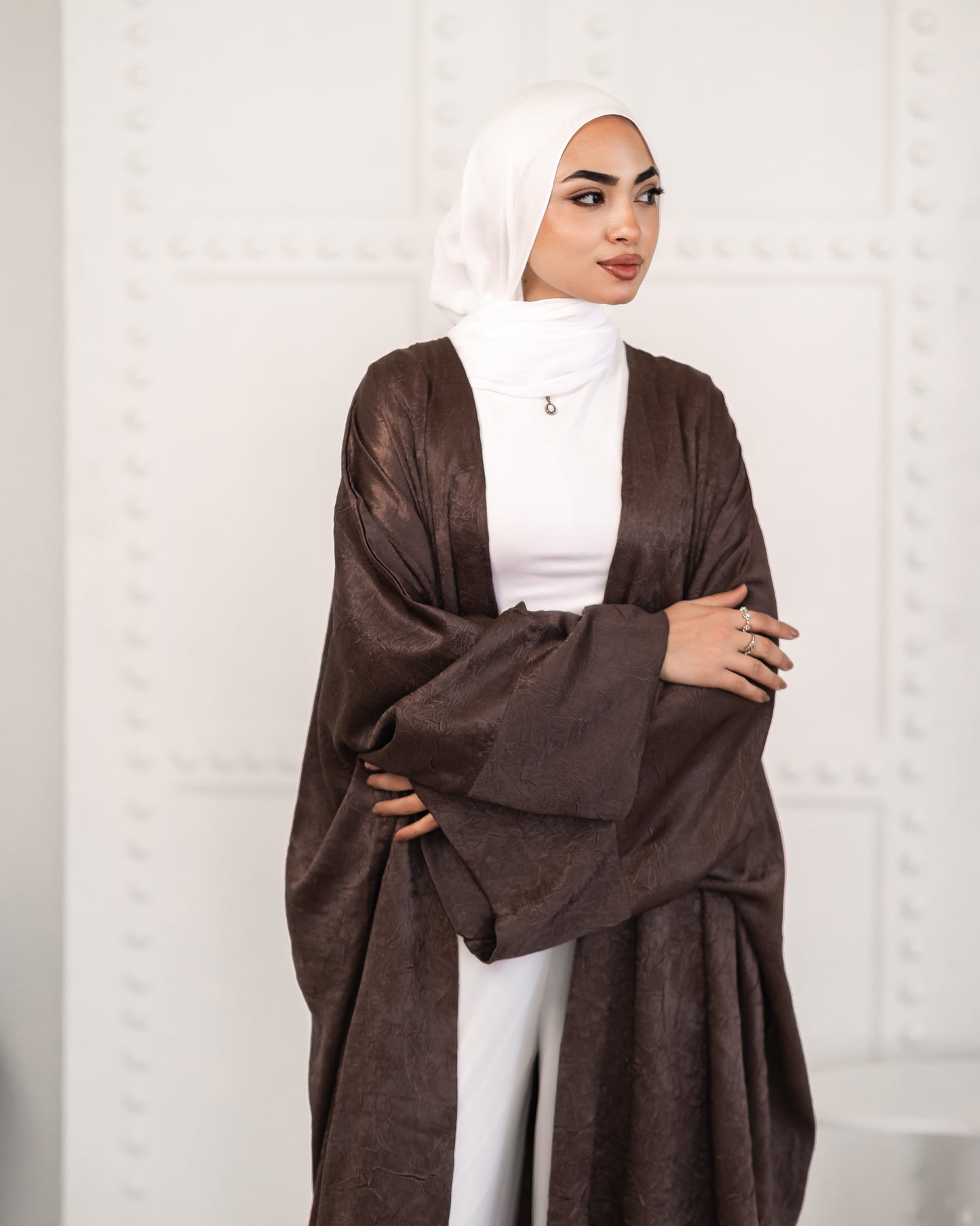 Arabella Kaftan in Brown