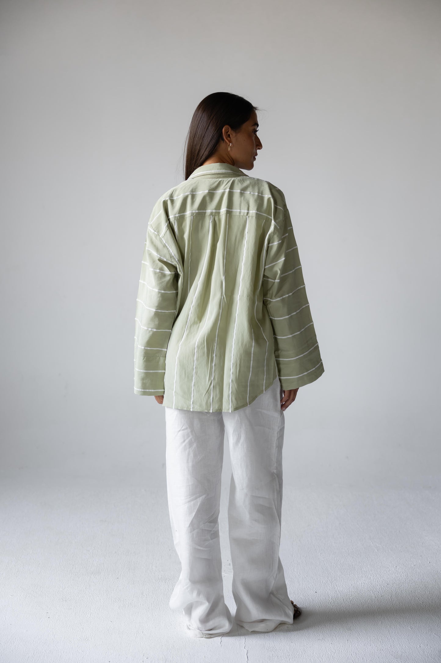 Matcha Stripe Shirt