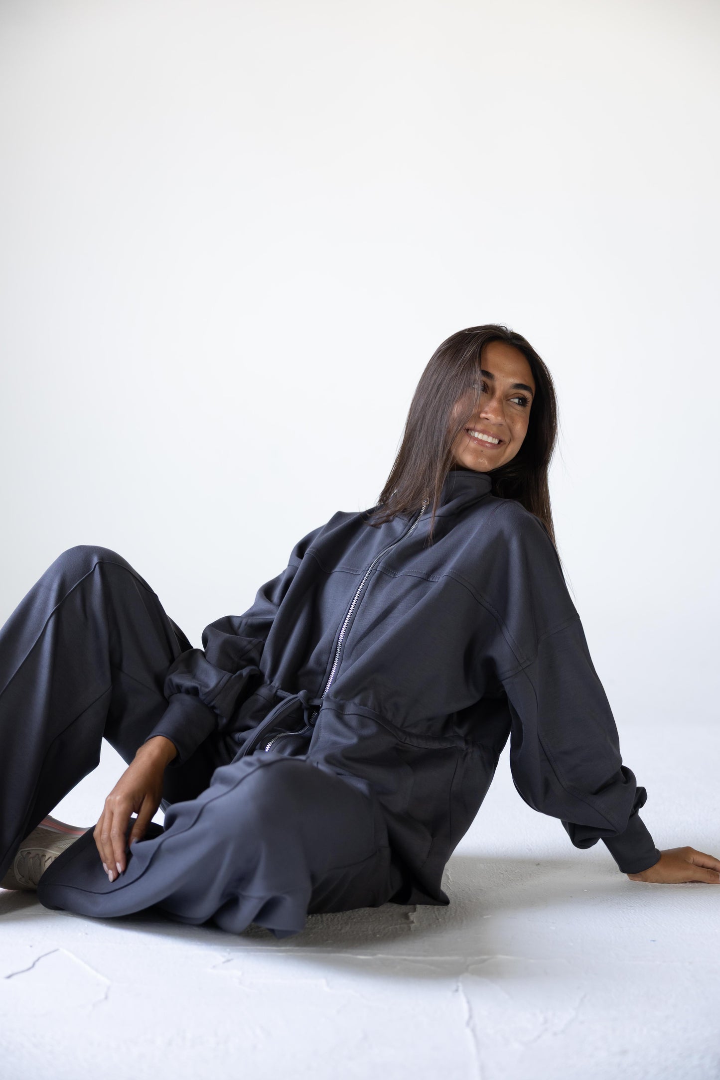 Oysho Summer Set in Dark Grey