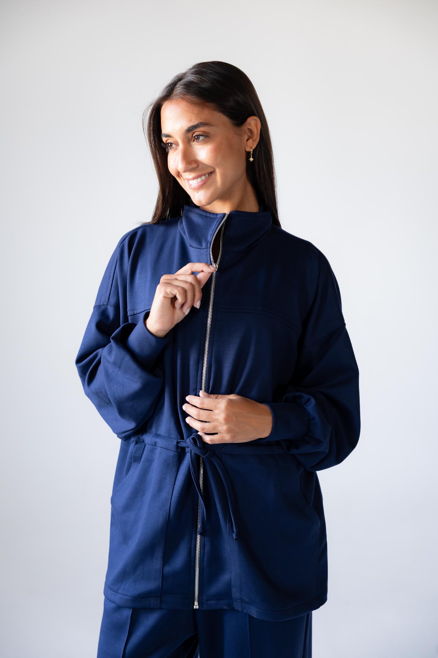 Oysho Summer Set in Navy