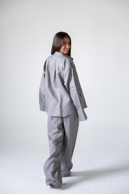 Grey Linen Set