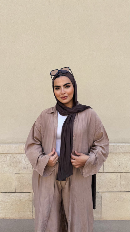Airy Layers Set in beige