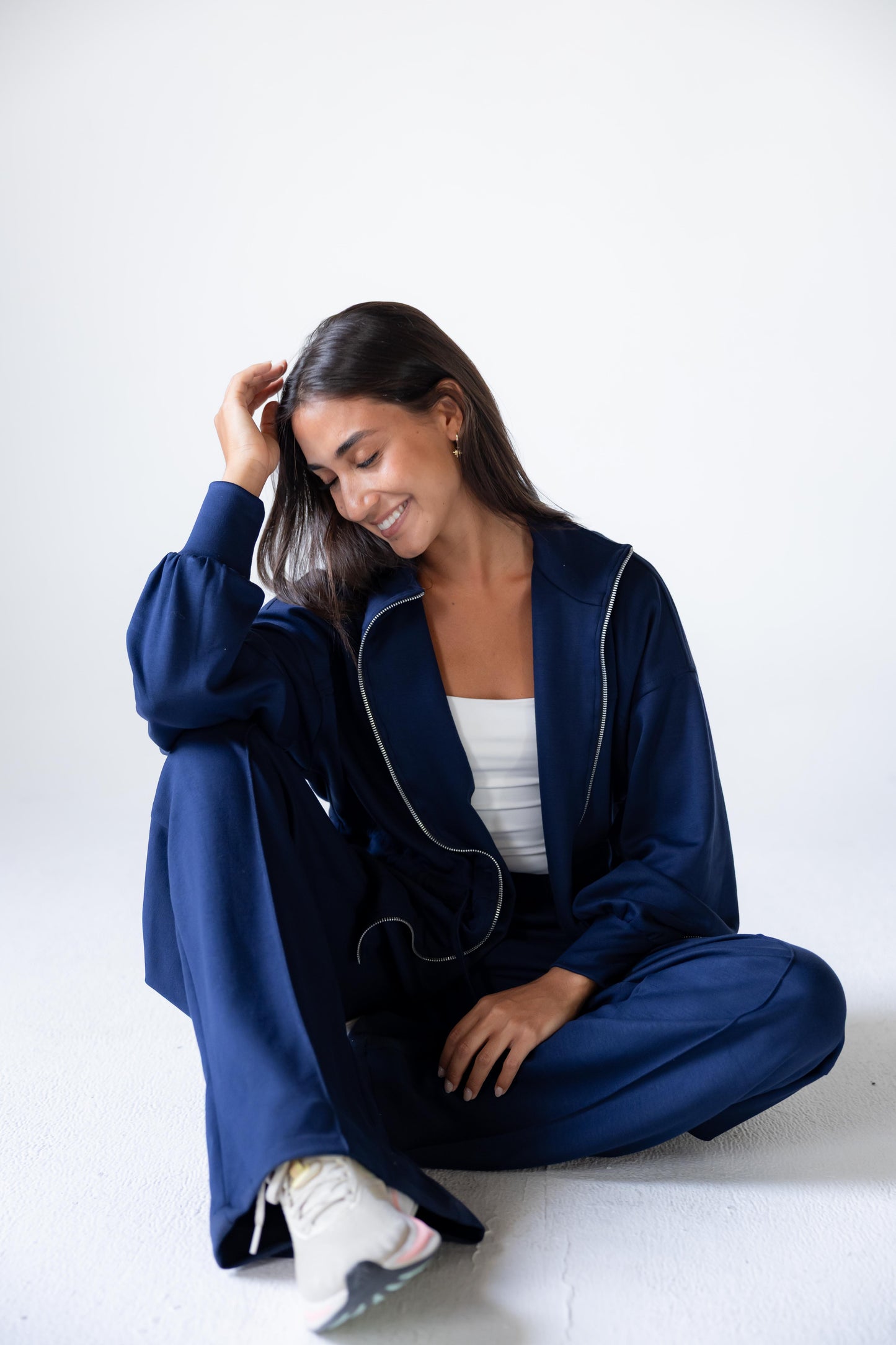 Oysho Summer Set in Navy