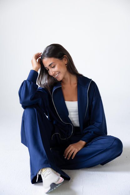 Oysho Summer Set in Navy