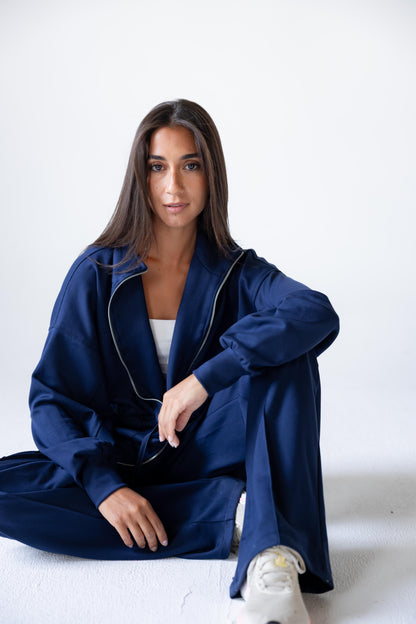 Oysho Summer Set in Navy