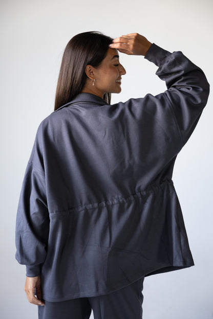Oysho Summer Set in Dark Grey