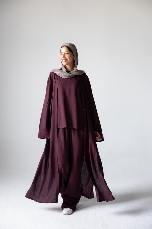 The Flow Set – Burgundy