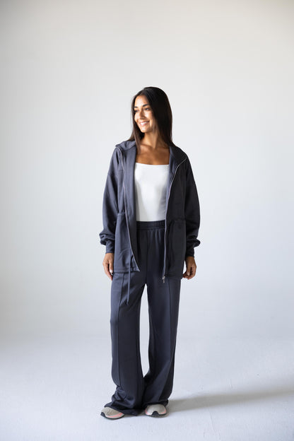 Oysho Summer Set in Dark Grey