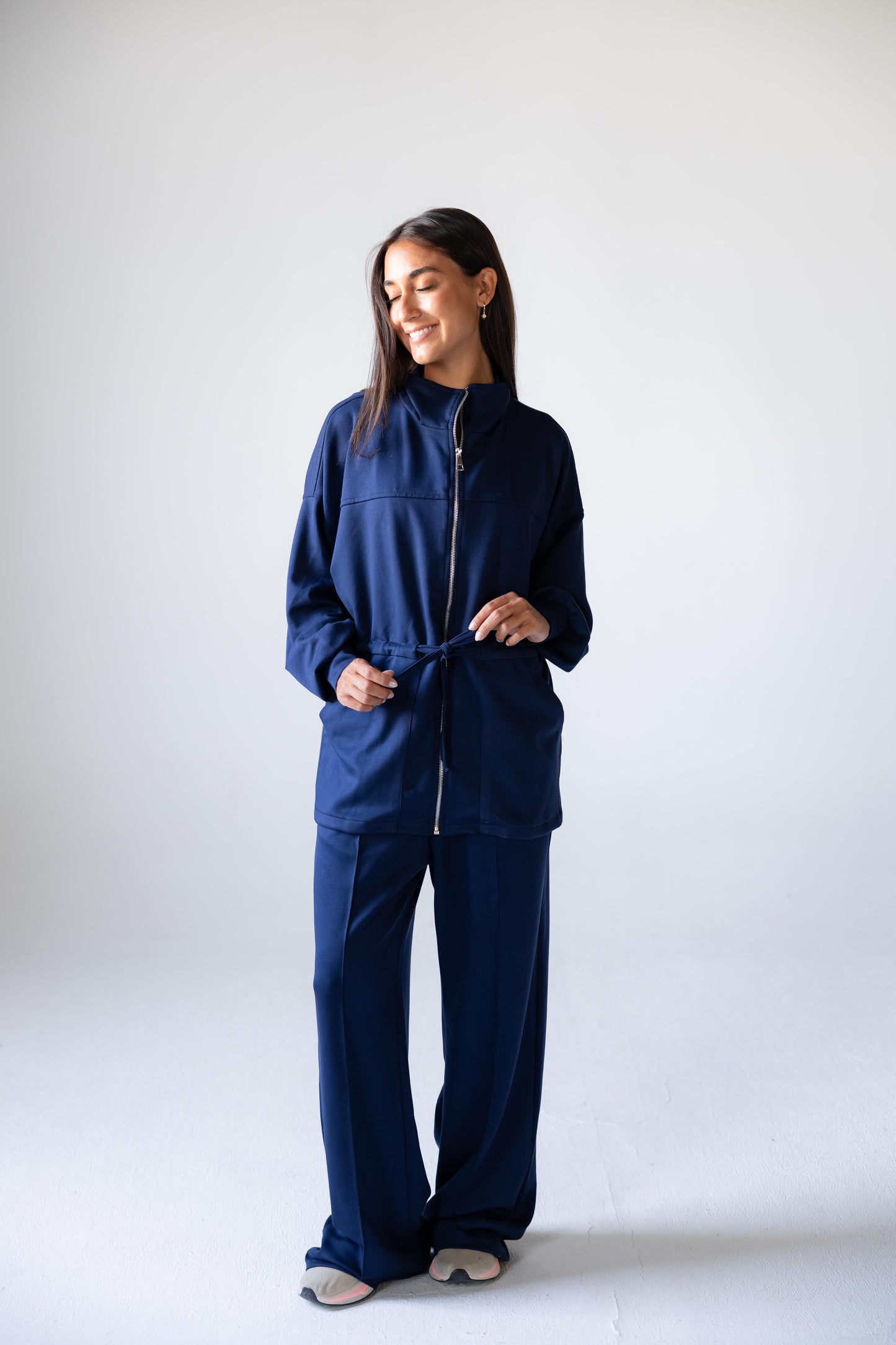 Oysho Summer Set in Navy
