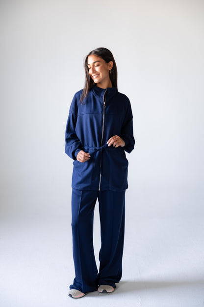 Oysho Summer Set in Navy