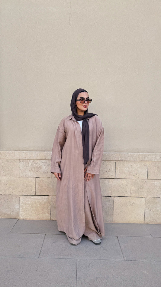Airy Layers Set in beige