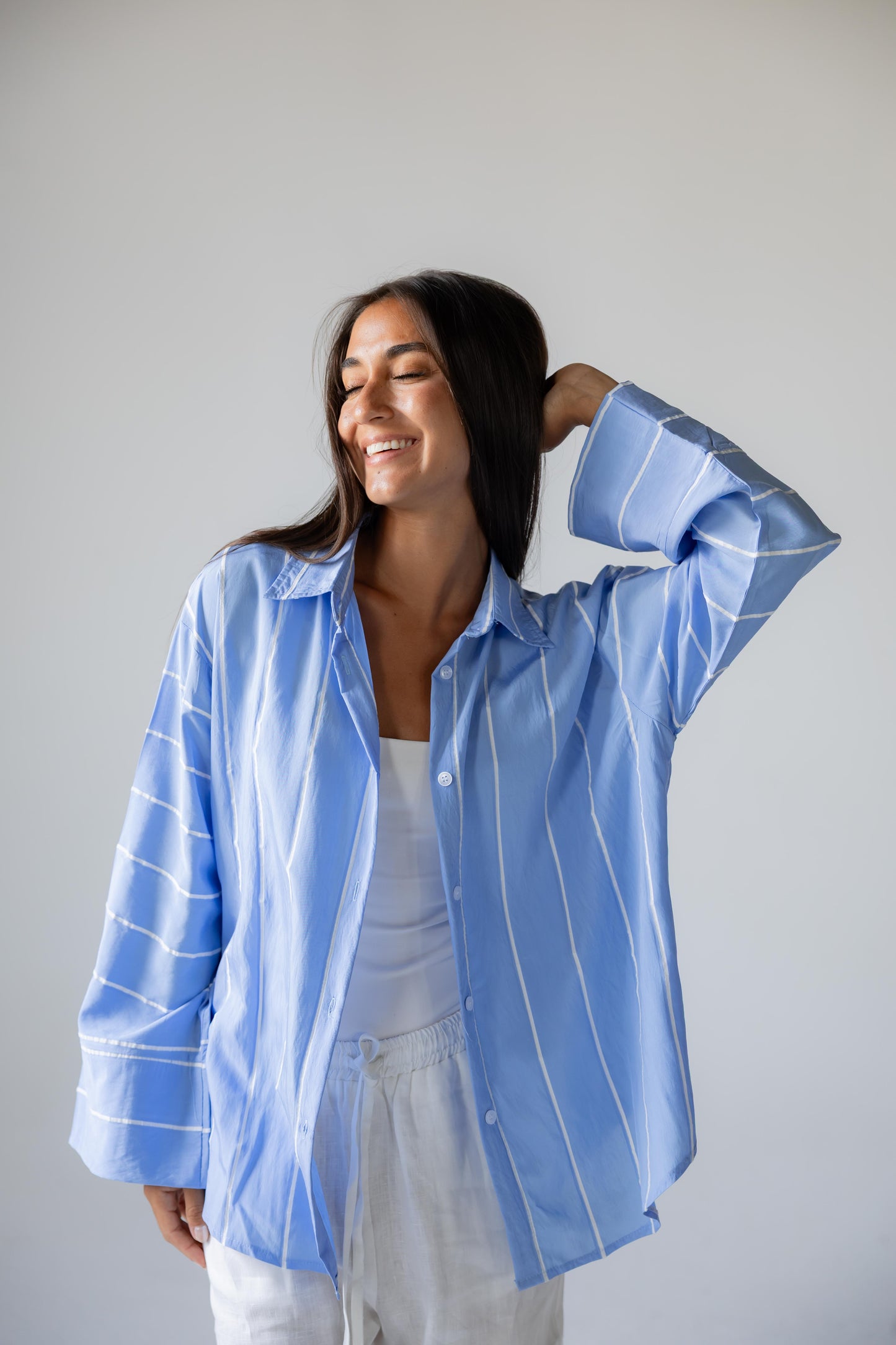 Blue Stripe Shirt