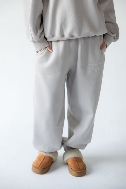 Light Grey Crewneck Set