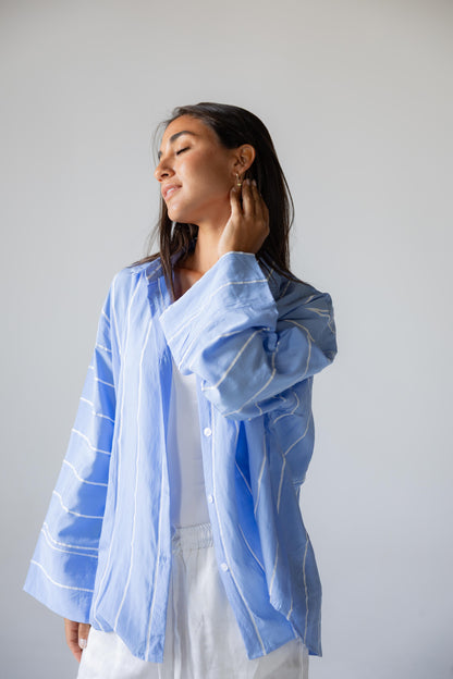 Blue Stripe Shirt
