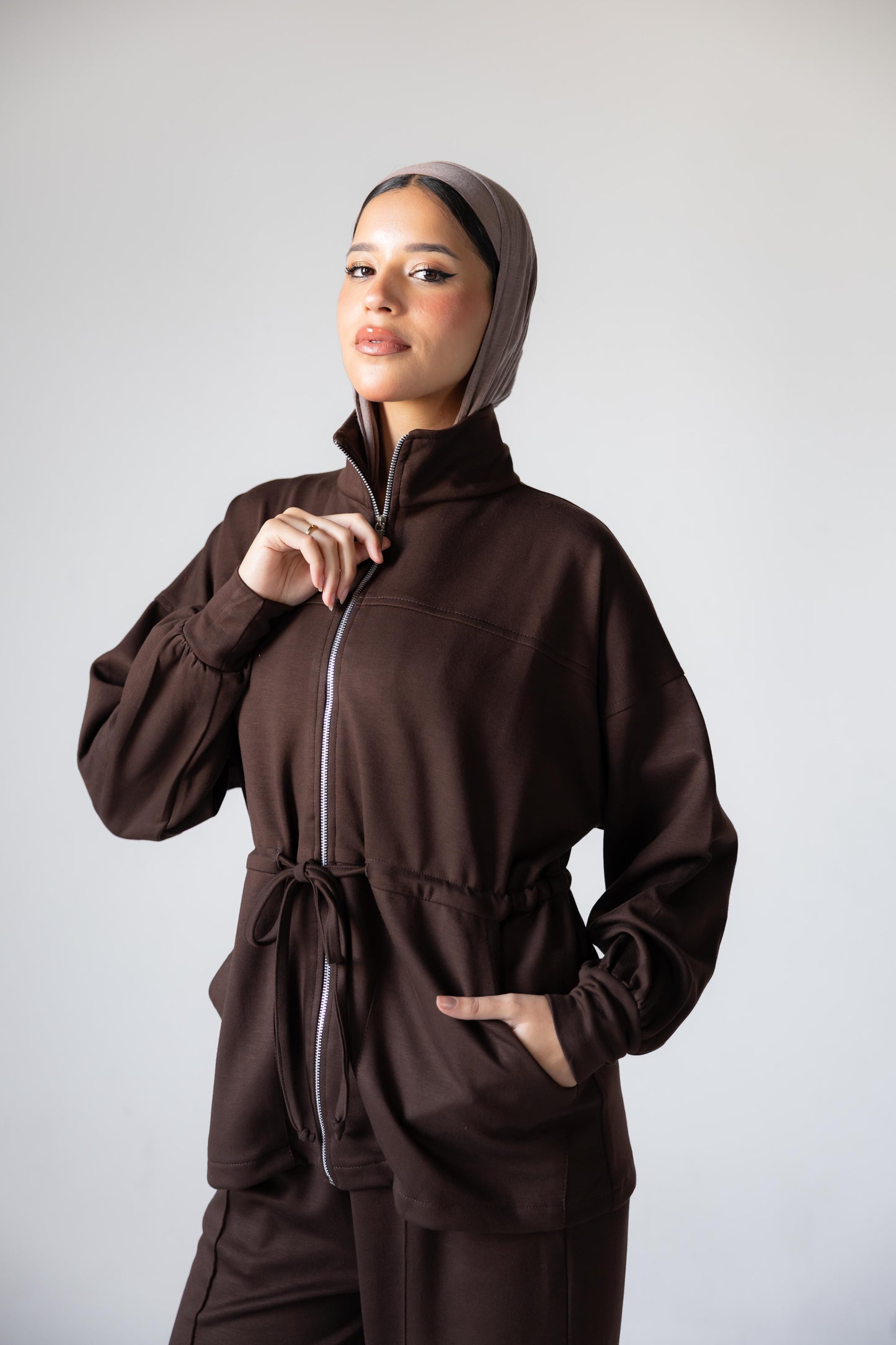 Oysho Summer Set in Brown