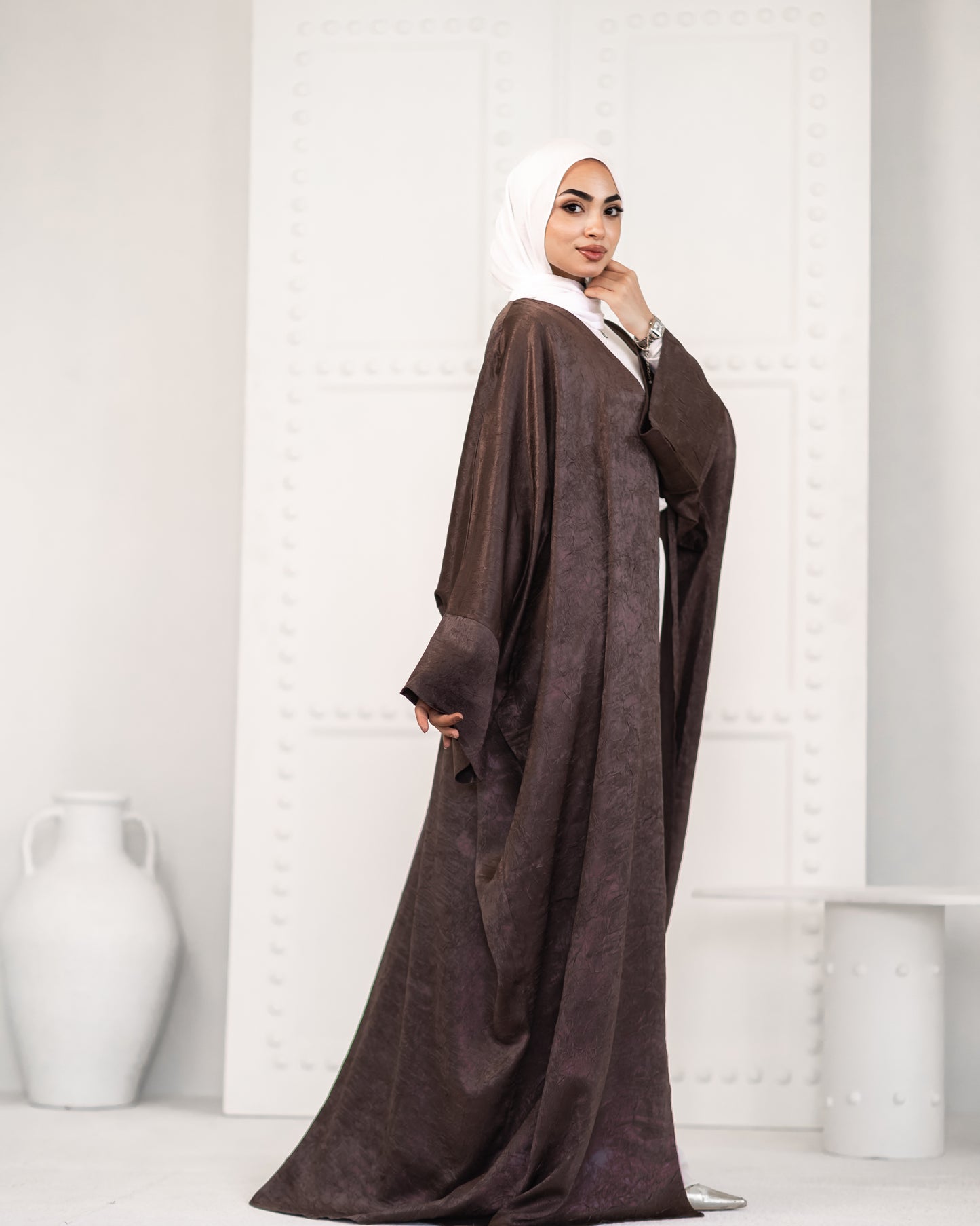 Arabella Kaftan in Brown