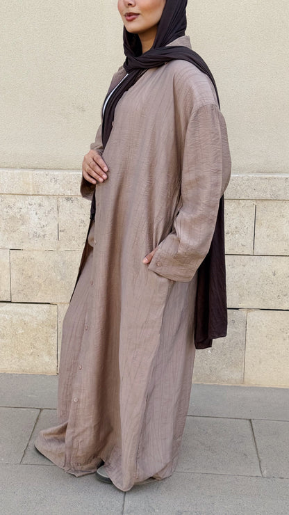 Airy Layers Set in beige