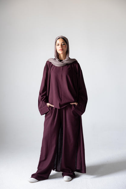 The Flow Set – Burgundy