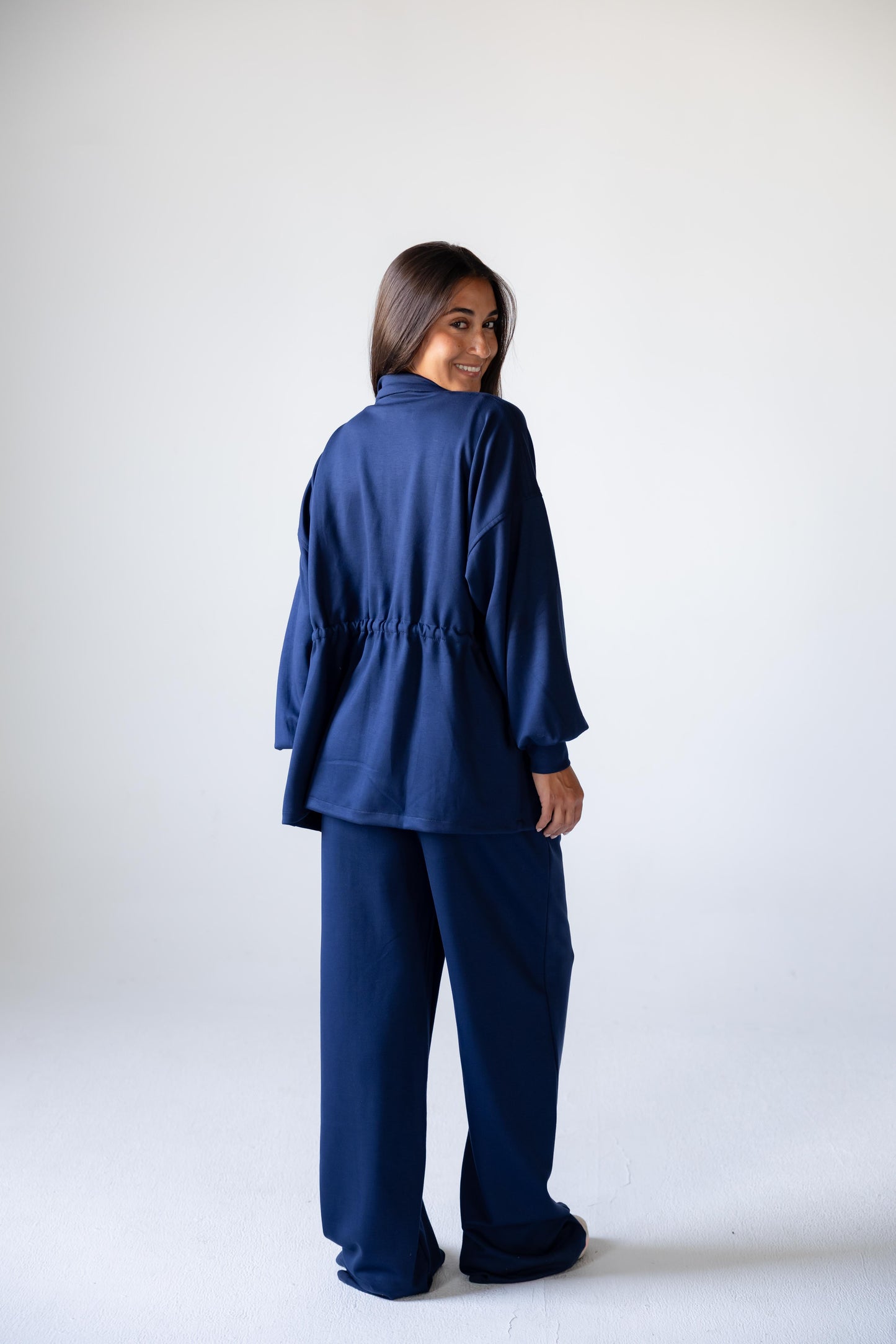 Oysho Summer Set in Navy