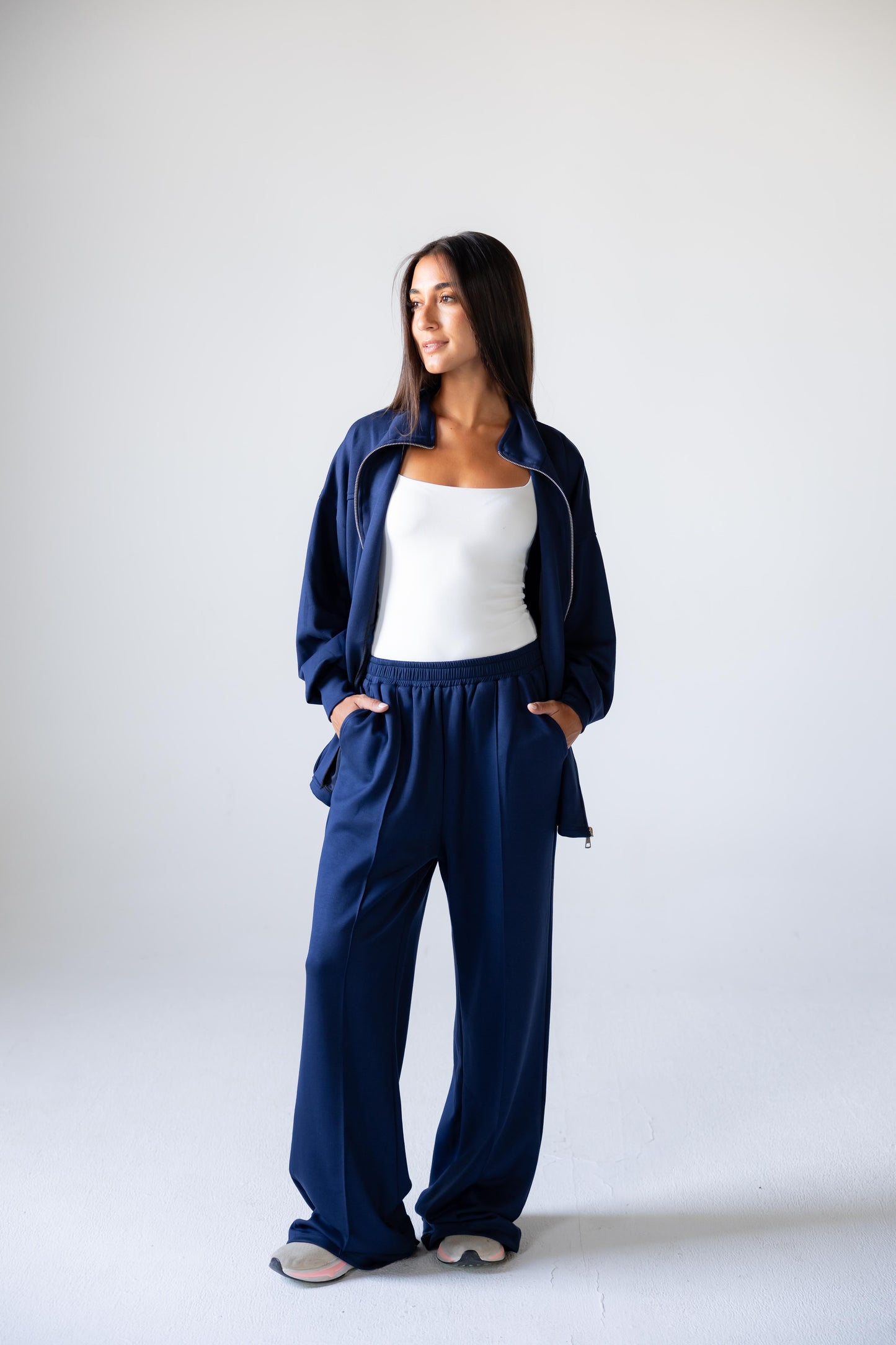 Oysho Summer Set in Navy