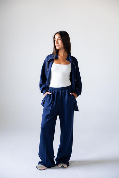 Oysho Summer Set in Navy
