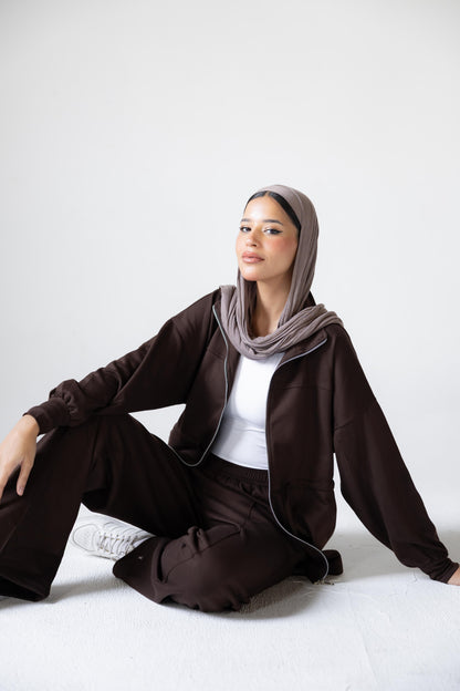 Oysho Summer Set in Brown