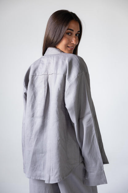 Grey Linen Set