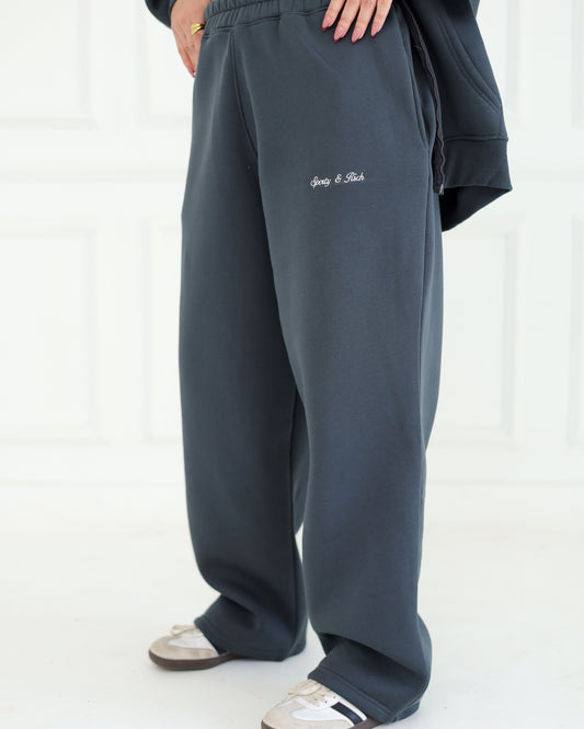 Dark Grey Loose Fit Sweatpants