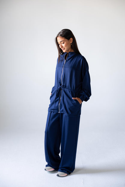 Oysho Summer Set in Navy