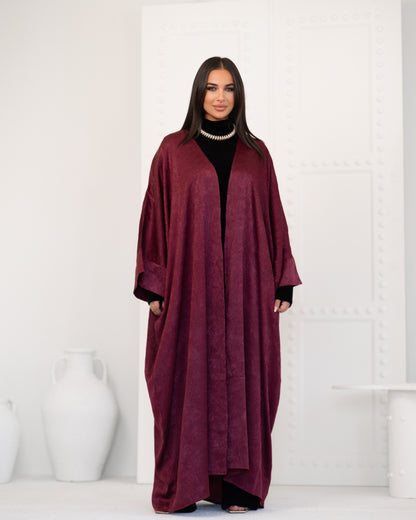Arabella Kaftan in Dark Maroon