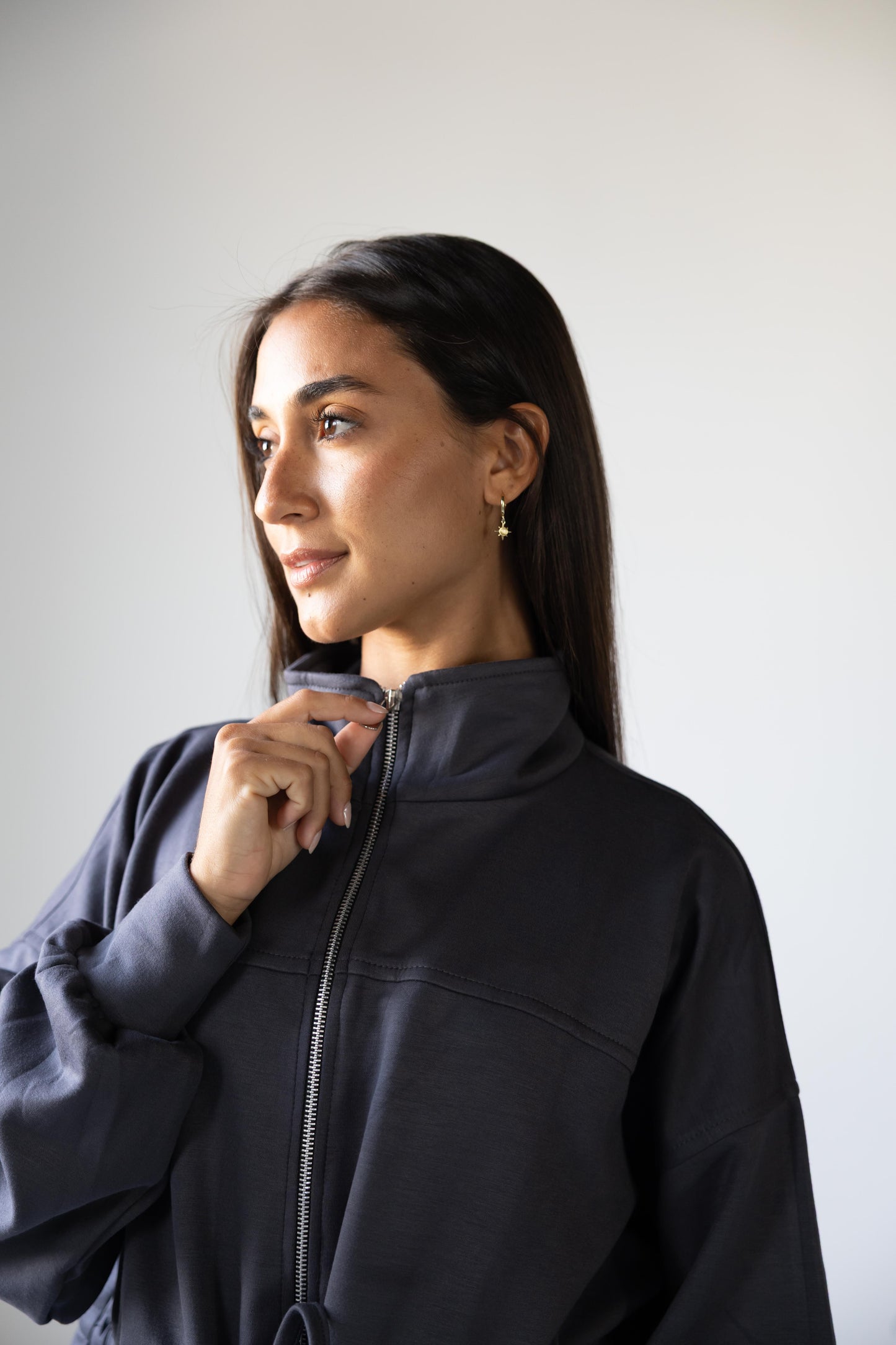 Oysho Summer Set in Dark Grey