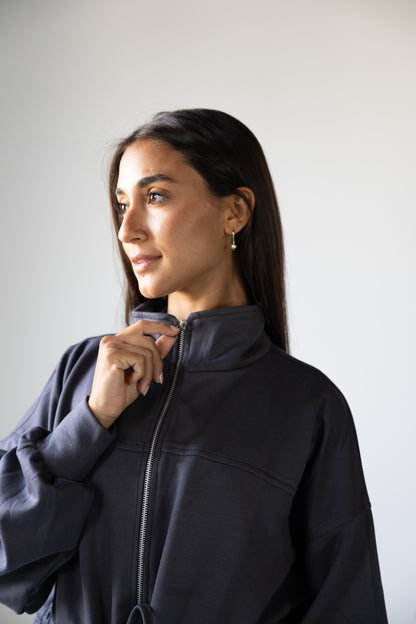 Oysho Summer Set in Dark Grey