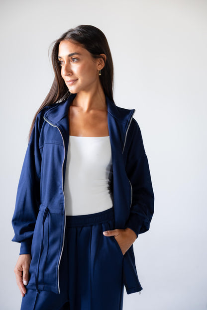 Oysho Summer Set in Navy