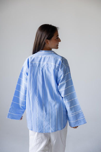 Blue Stripe Shirt