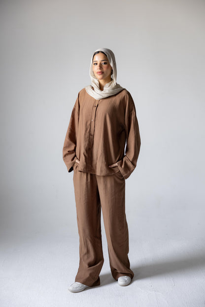 Breezy Set- Mocha
